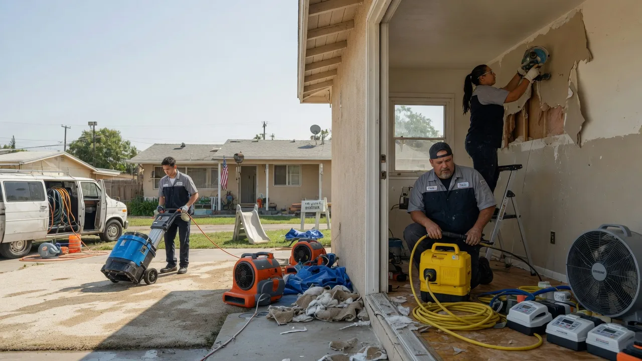 Water Damage Restoration in Folsom, PA near me